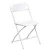 White Folding Chair