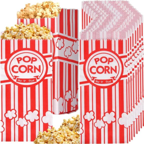 Popcorn Kit (Includes Popcorn for 25 Servings & 25 Serving Bags)